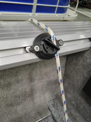 Quick Cleat No-Knot Fender Cleat for Gunnel Tracks (4ea), for 1/4" Rope