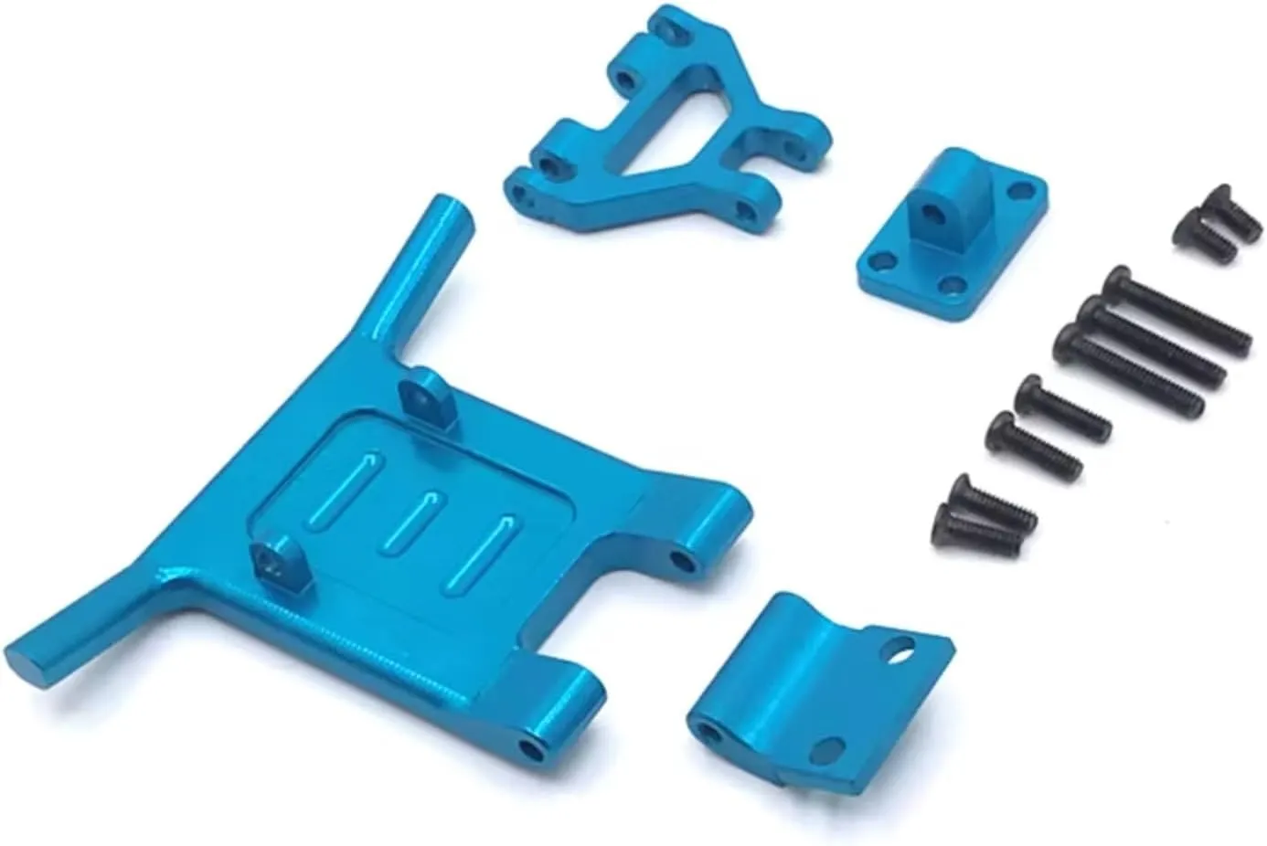 RC Car DIY Parts for WLtoys 124016 124018 1/12 Metal Modified Front Bumper Remote Control Crawler Car Upgrade Parts Accessories