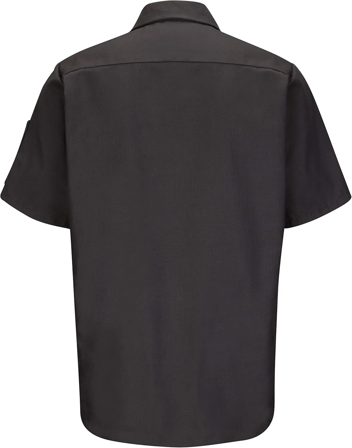 Red Kap Men's Ripstop Crew Shirt, Short Sleeve