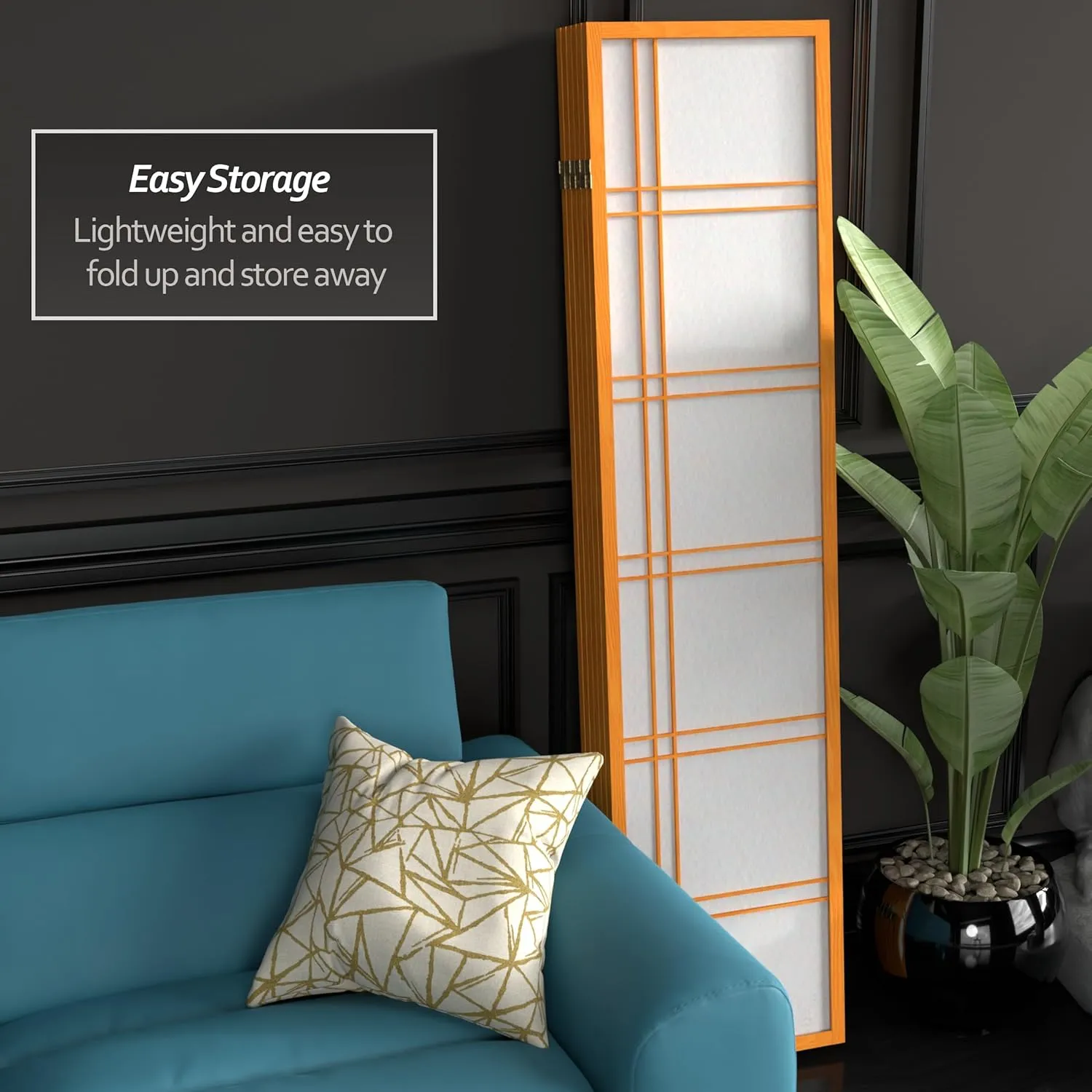 Red Lantern SSCDBLX-6_Panel-Honey Room Divider