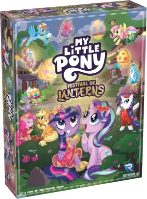 Renegade Games: My Little Pony: Festival of Lanterns - Board & Card Game, Tile Placement & Hand Management, New Modules, Ages 14 , 1-4 Players, 30 Min