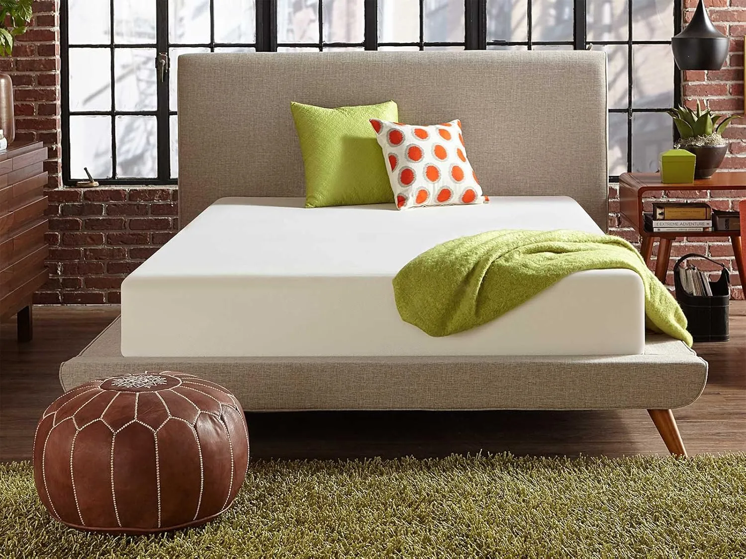 Resort Classic Queen Memory Foam Mattress - 12-Inch - Cool Bed in a Box - Medium Plush Firmness, Advanced Support - CertiPUR Certified - Queen Size