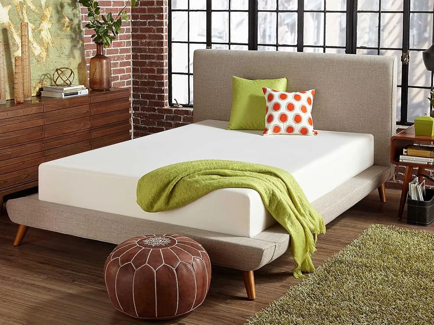 Resort Classic Queen Memory Foam Mattress - 12-Inch - Cool Bed in a Box - Medium Plush Firmness, Advanced Support - CertiPUR Certified - Queen Size