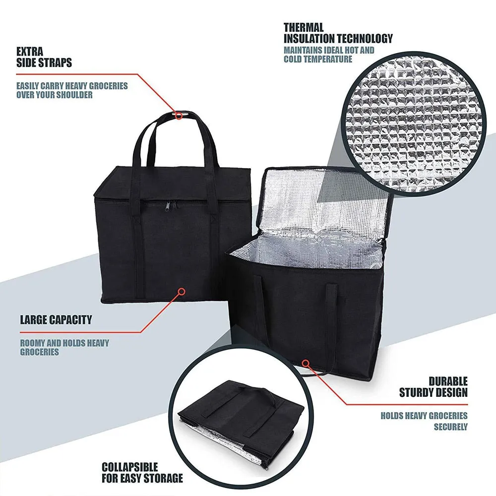 Reusable Grocery Insulated Cooler Bag