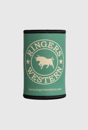 Ringers Western Green Logo Stubby Cooler - Green