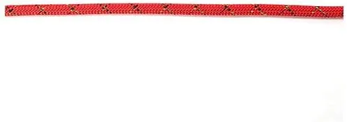 Rock-N-Rescue Poseidon Series Lifeline Rope | 12.5mm, 200-ft Red | Heavy-Duty Rescue and Safety Line | UV Resistance & Water Resistance | Made in USA
