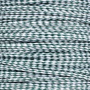 Rope & Cord – Hollow Braid Polypropylene All-Purpose Lightweight Rope – Hunter Green/White| Diameter: 1/4" |1000 Feet (Spool)