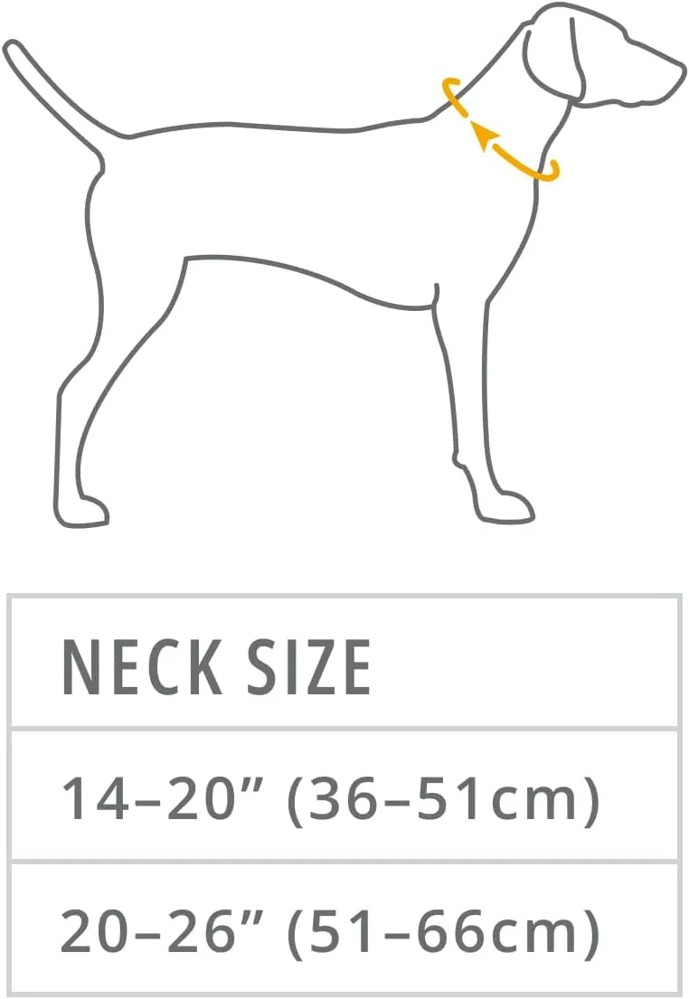 Ruffwear, Knot-a-Collar, Climbing Rope Dog Collar for Everyday Use, Pink, 20"-26"