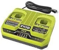 Ryobi ONE  18V Dual-Port Simultaneous Charger PCG005