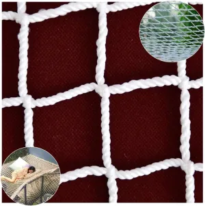 Safe Net, Child Safety Net Safe Protection Fence Woven Rope Cargo Trailer Protection Nets for Indoor Railings Stairs Safe Net
