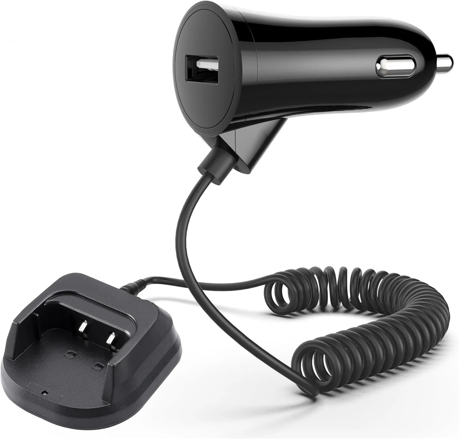 SAMCOM Radios FPCN30A USB Car Charger Fast Charge Travel Chargers Cable DC Adapter for 30A Walkie Talkies Battery Charger