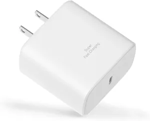Samsung S25 Super Fast Charger,Samsung Charger Fast Charging Block,45W USB C Type C Wall Charger Power Adapter Wall Plug for Samsung Galaxy S25 Ultra/S24/S23/S22/S21/S20/A16/A55/Z Fold 6/5/Z Flip 6/5