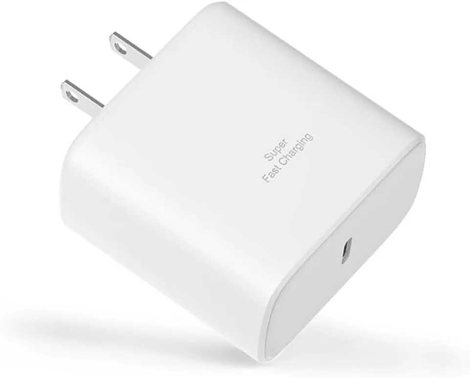 Samsung S25 Super Fast Charger,Samsung Charger Fast Charging Block,45W USB C Type C Wall Charger Power Adapter Wall Plug for Samsung Galaxy S25 Ultra/S24/S23/S22/S21/S20/A16/A55/Z Fold 6/5/Z Flip 6/5