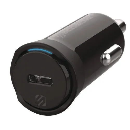 Scosche® Powervolt Usb-C Fast Charger For Car, White