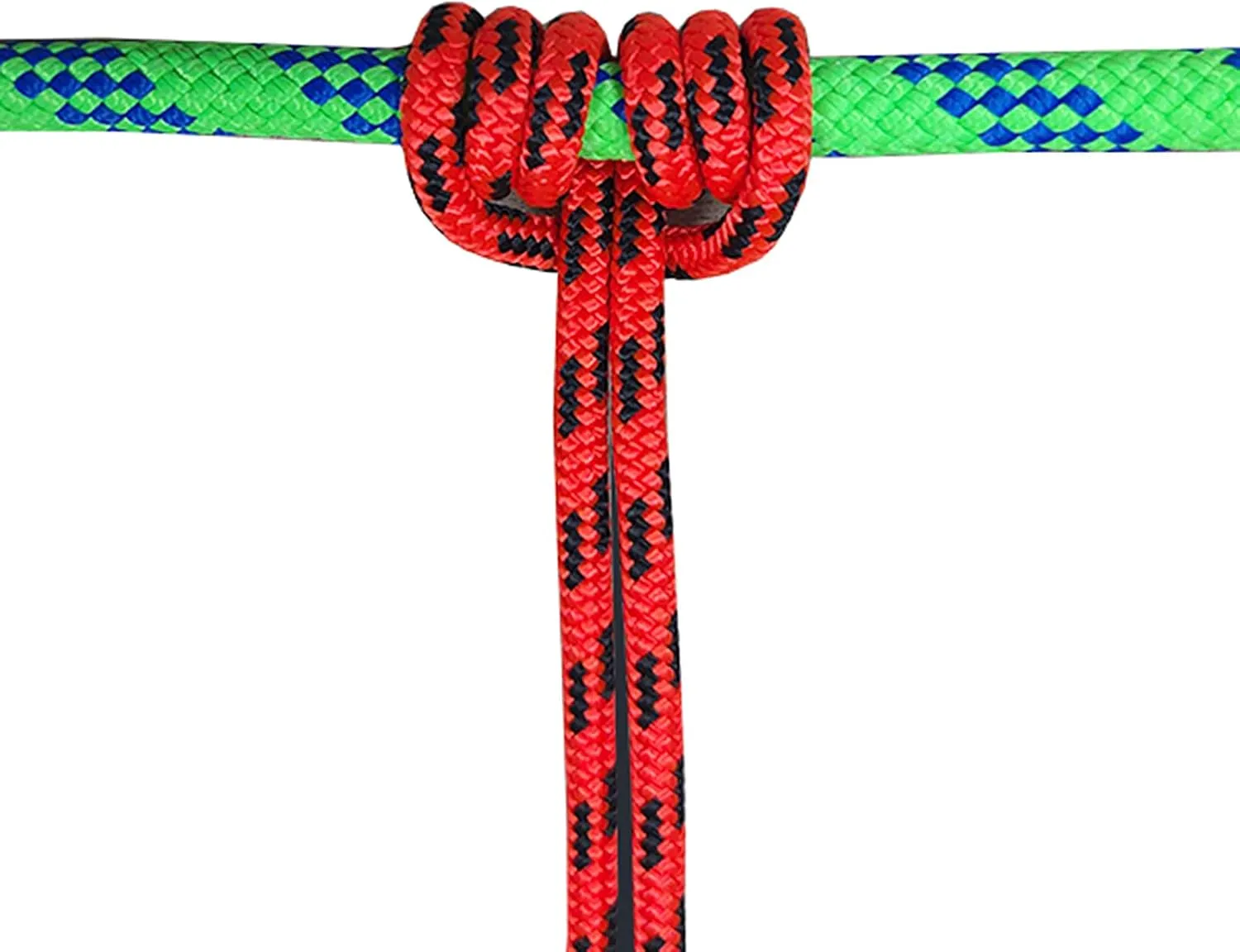 SEAMUS 6mm Prusik Accessory Cord 15M (50ft) Rock Climbing Rope High Tensile Strength Rock Climbing Accessories Cord Double Braid Nylon Cord for Mountain Tree Climbing, Canyoneering,Fire Rescue