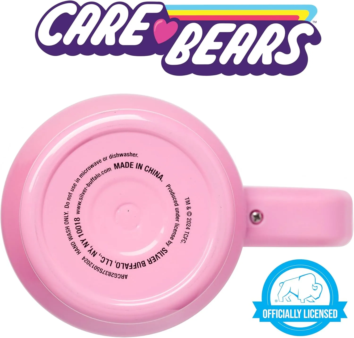 Silver Buffalo Care Bears Tumbler - Harmony, Cheer, Share & Trick-or-Sweet Bears - Stainless Steel, 40 Ounces, Fits Standard Cup Holder