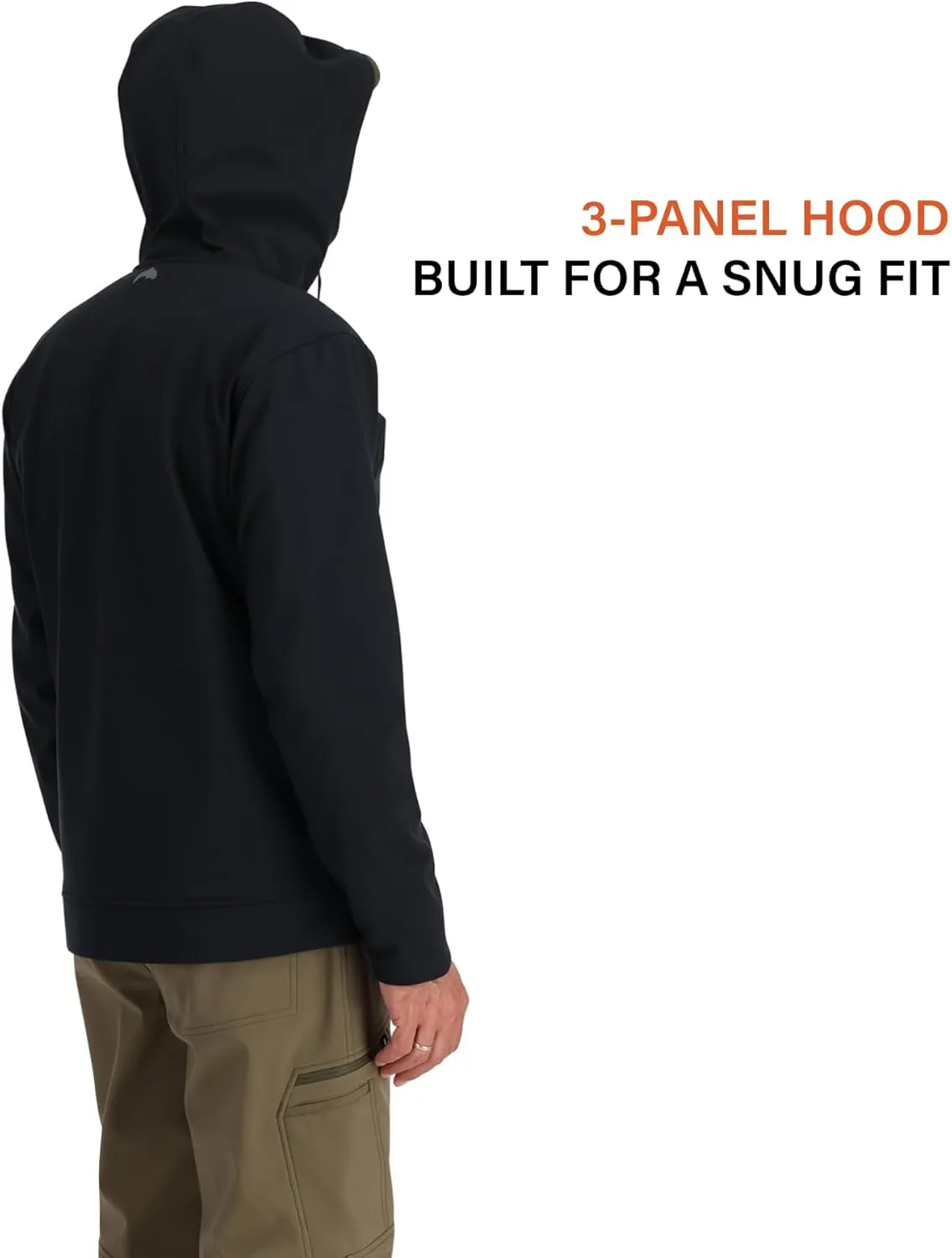 Simms Rogue Fleece Hoody, Water Resistant Sweatshirt