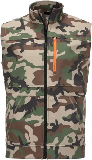 Simms Rogue Fleece Vest, Water Resistant Sleeveless Vest