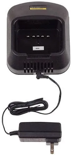Single Bay Rapid Desk Charger for TWC1-HY7 Rechargeable Two Way Radio - Li-Ion/Li-Polymer