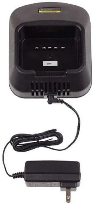 Single Bay Rapid Desk Charger for TWC1-HY7 Rechargeable Two Way Radio - Li-Ion/Li-Polymer