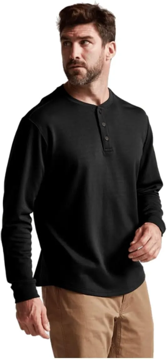 SITKA Gear Men's Everyday Long Sleeve Provision Henley Shirt
