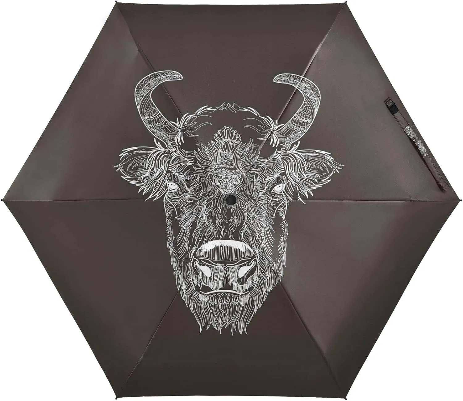 Small Mini Anti-UV Compact Travel Umbrella, 5 Folding Ultra-Light Umbrella, 6 Ribs Pocket Windproof Foldable Vinyl Parasol