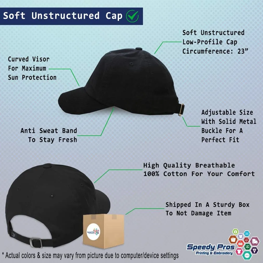 Soft Baseball Cap Wheel Anchor Rope Embroidery Symbols Wheel Anchor Rope Cotton Dad Hats for Men & Women