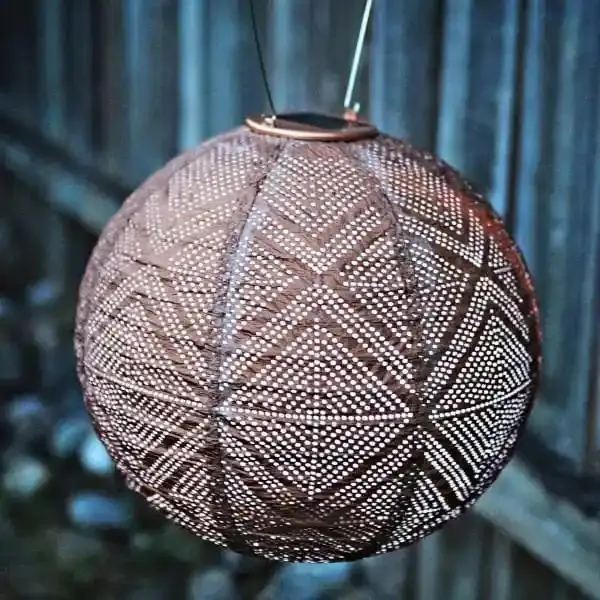 Soji Stella Market 12" Solar Lantern