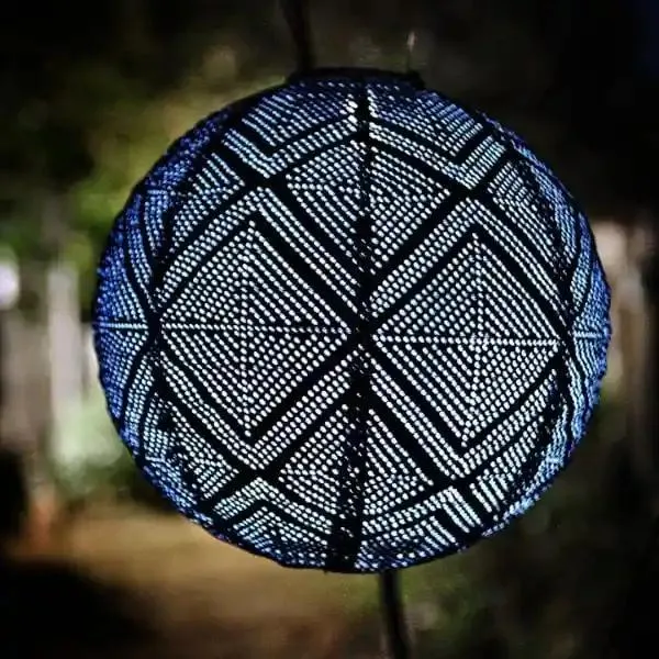 Soji Stella Market 12" Solar Lantern