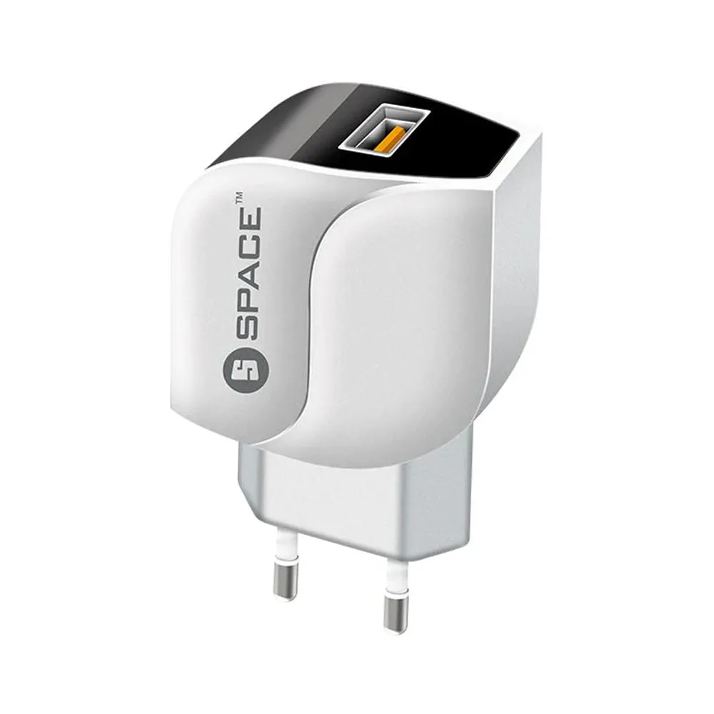 Space Adaptive Fast Wall Charger  WC-106 – White