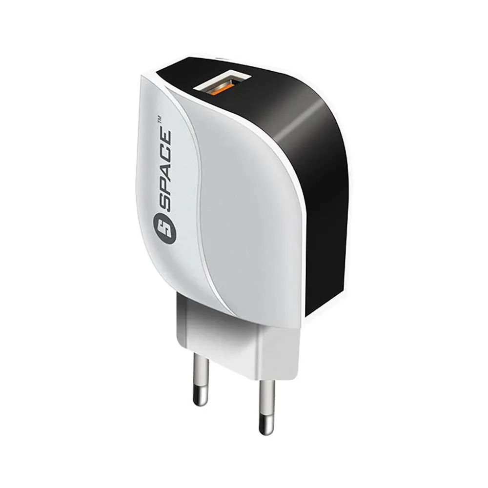 Space Adaptive Fast Wall Charger  WC-106 – White