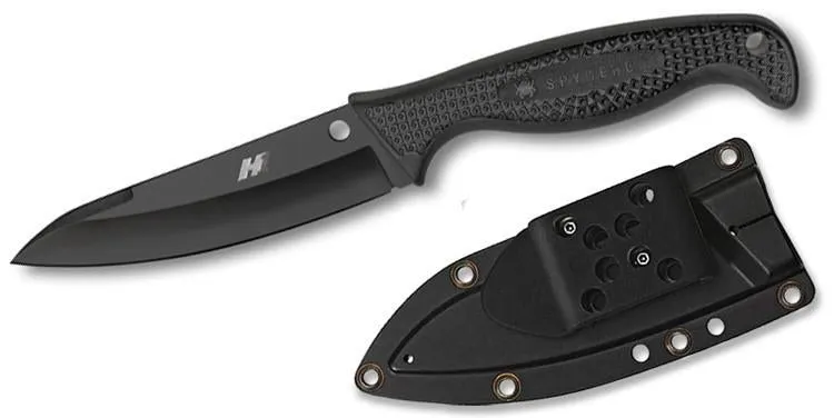 Spyderco Aqua Salt Lightweight Black Plain Black Blade