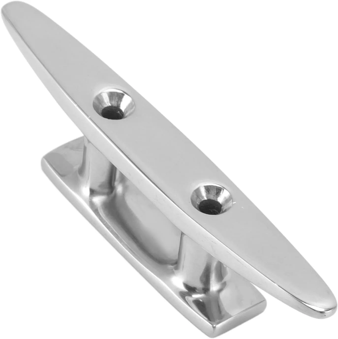 Stainless Steel 4 Inch Marine Grade Boat Dock Cleat Direct Replacement for Docks Decks Piers Kayaks Canoes Jet Skis Watercraft Mooring