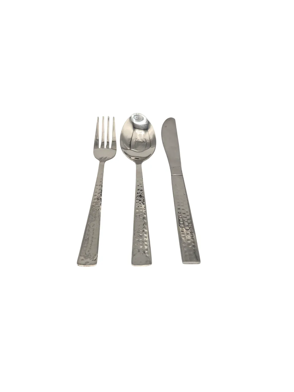 Stainless Steel Hammered Dinner Knife, 18/8 (Price is for 1 Dozen)