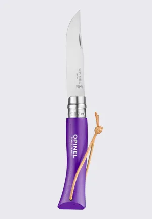 Stainless Steel Knife No.7 - trekking violet