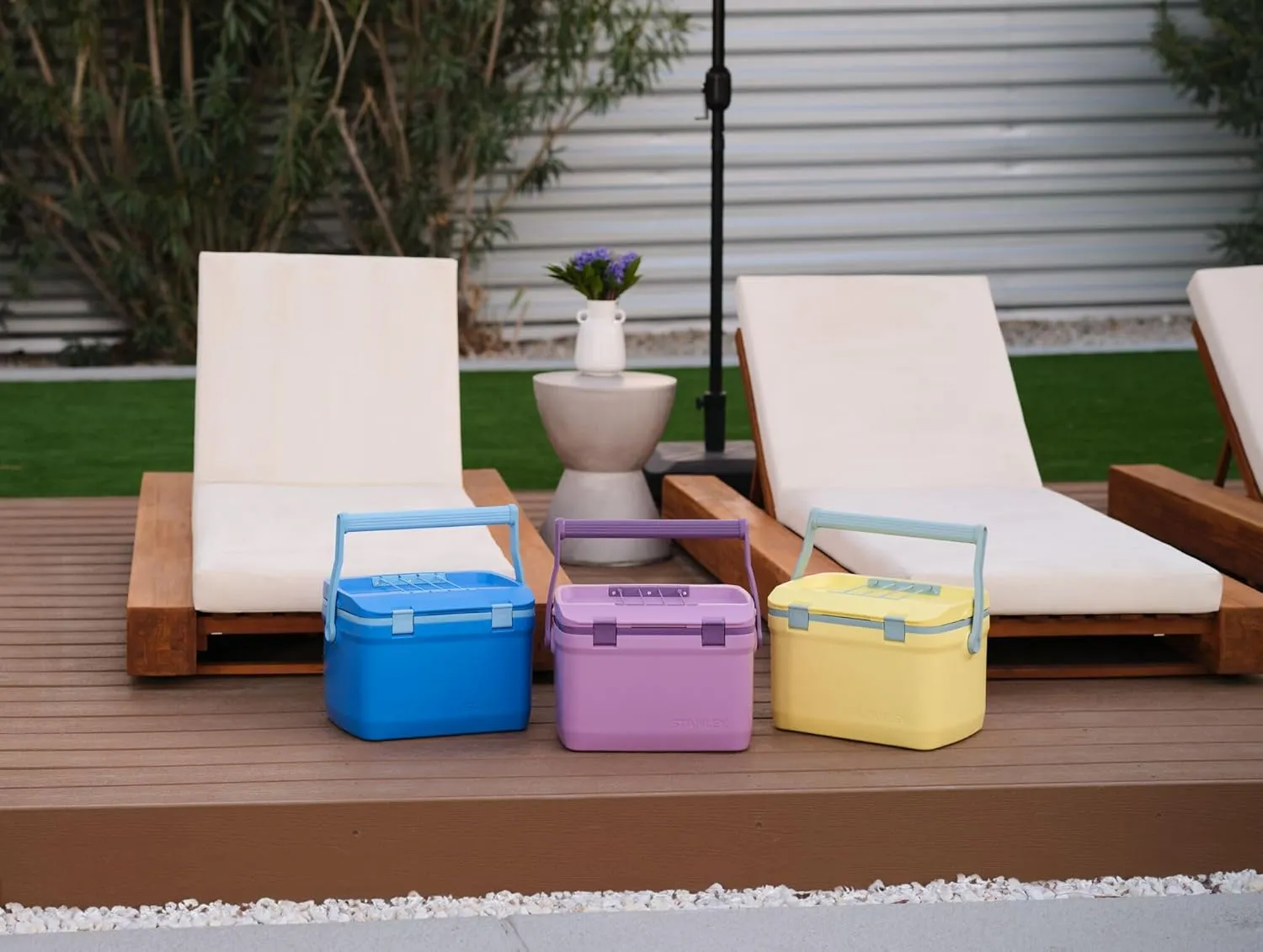 Stanley Adventure Outdoor Cooler 16 qt | Heavy Duty Outdoor Camping Cooler with Easy Carry Top Handle | 36 Hour Cooling Ice Chest for 21 Cans| BPA-Free | Tigerlily Plum
