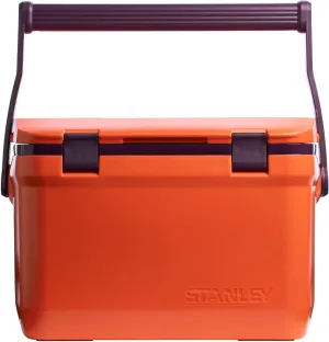 Stanley Adventure Outdoor Cooler 16 qt | Heavy Duty Outdoor Camping Cooler with Easy Carry Top Handle | 36 Hour Cooling Ice Chest for 21 Cans| BPA-Free | Tigerlily Plum