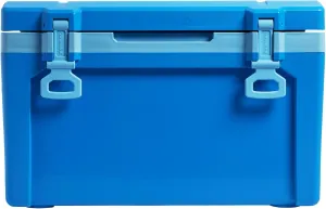 Stanley Adventure Outdoor Cooler 50 qt | Heavy Duty Outdoor Camping Cooler with Easy Carry Side Handles | 6 Days Cooling Ice Chest for 82 Cans | Flat Top Doubles as Seat | BPA-Free | Azure