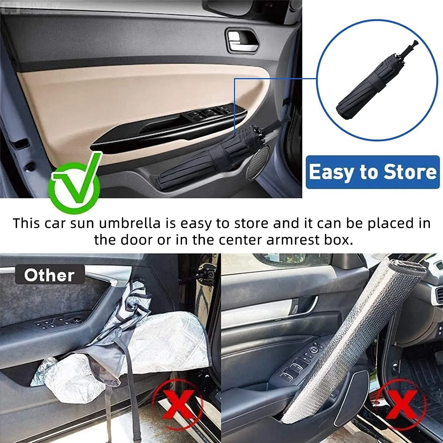 Sun Blocker | Foldable car sun visor
