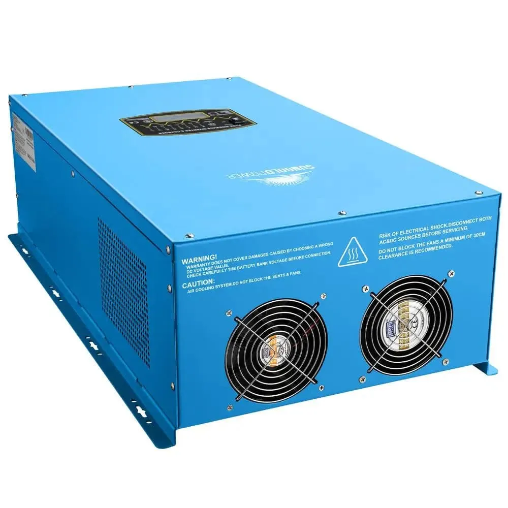 SunGoldPower 10000W 24V SPLIT PHASE PURE SINE WAVE SOLAR INVERTER CHARGER