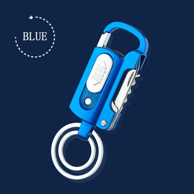 Survival Keychain Tool - Essential Outdoor Gadget