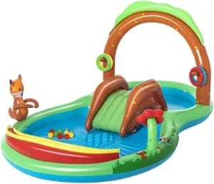 Swimming Pool Inflatable Swimming Pool Forest Amusement Pool Game Ball Pool Family Cartoon Inflatable Pool Water Park Above Ground Pool