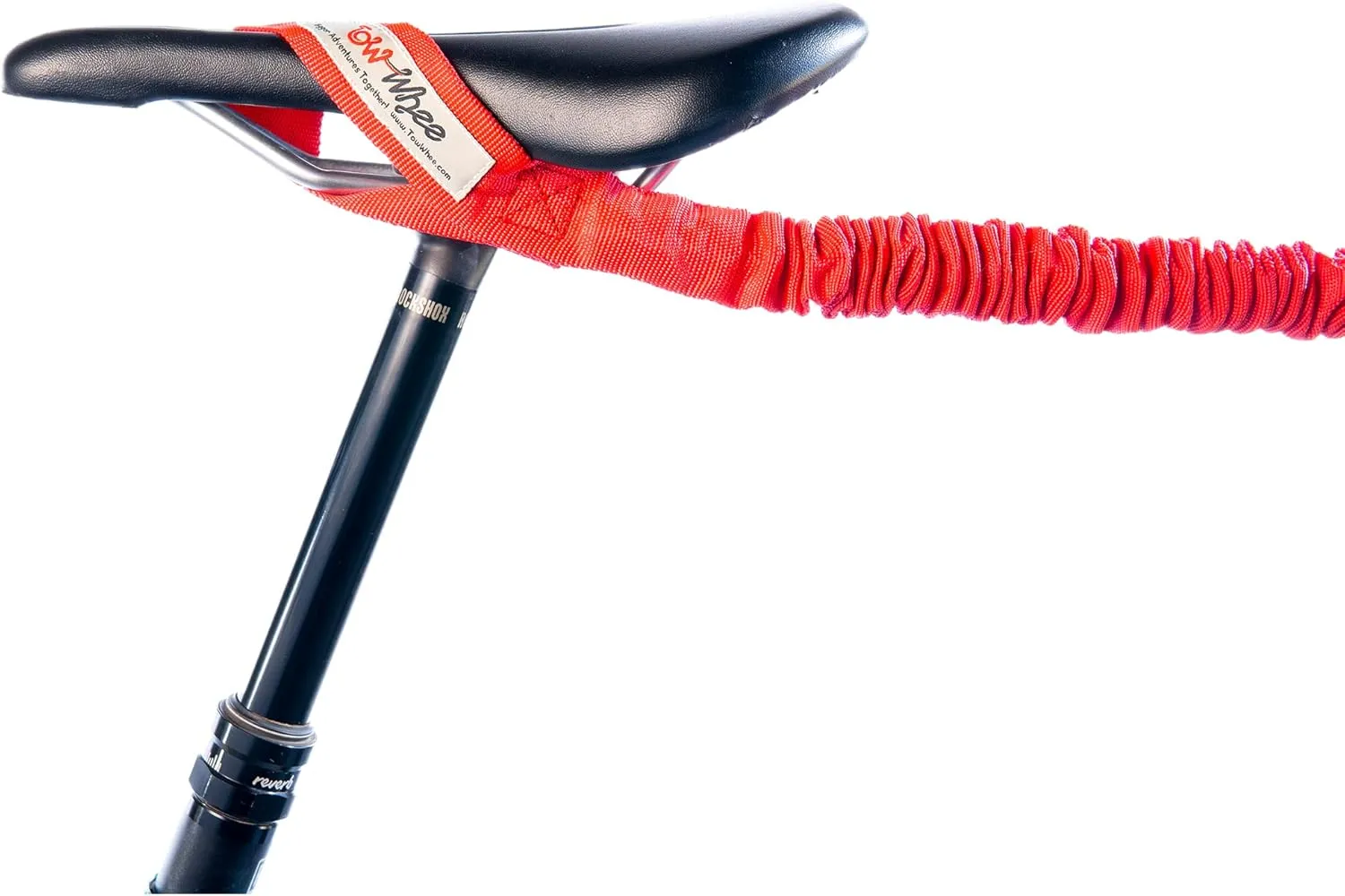 The Original Bike Bungee Tow Rope | MTB & Cycling Stretch Pull Strap for Riding Further with Your Friend, Child, Kids | Compatible with Any Bicycle