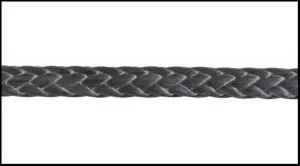 THEMONG Samson Rope 1/4" Amsteel-Blue (25 Feet) (Black)