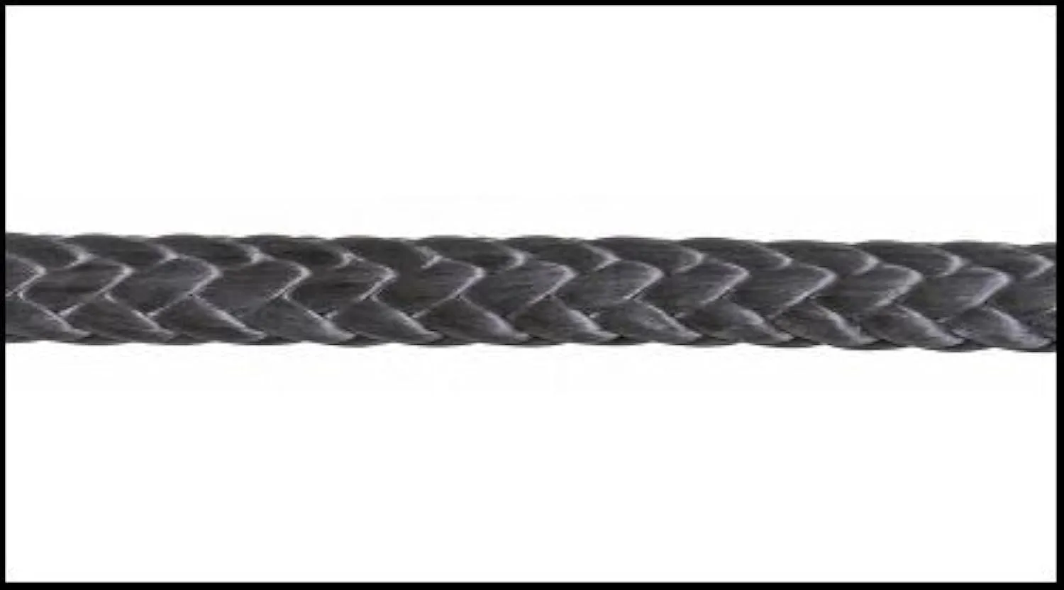 THEMONG Samson Rope 1/4" Amsteel-Blue (25 Feet) (Black)