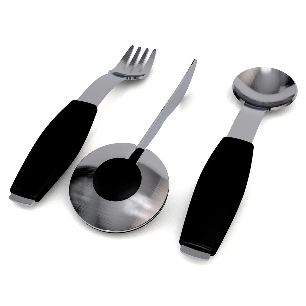 Thick-handled cutlery set