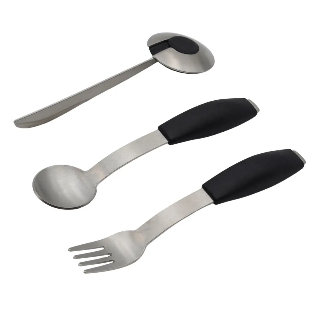 Thick-handled cutlery set