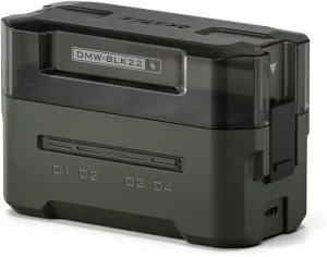 Tilta DMW-BLK22 Charging Station Battery Kit (4 Channel) - Green
