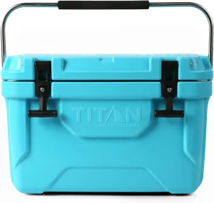 Titan Hard Ice Chest Cooler Roto Cooler with Microban Protection and Deep Freeze Insulation