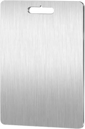Titanium Cutting Board 2025 New Upgrade Pure Titanium Cutting Boards for Kitchen Durable, Double-Sided, Hygienic, Dishwasher Safe - 11x15.5 Inches (Large)